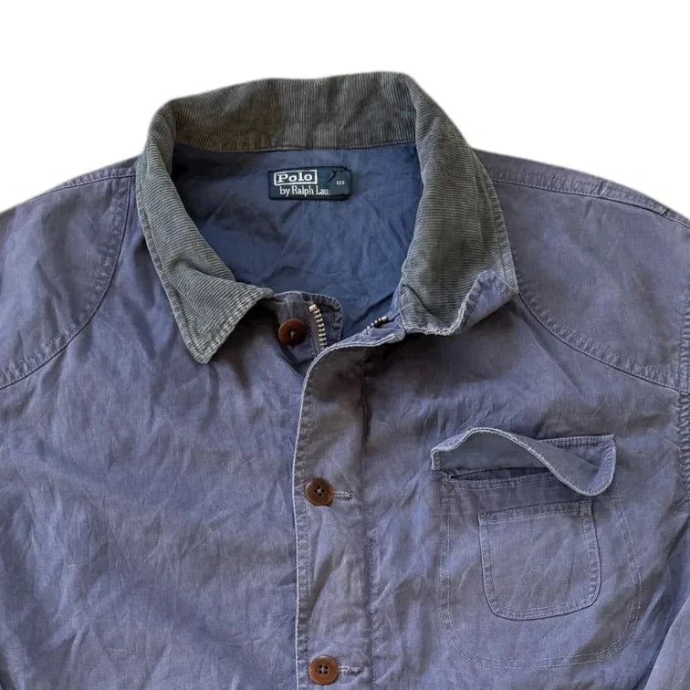 90's XXL Ralph Lauren Blue Hunting Mohawk Field Jacket