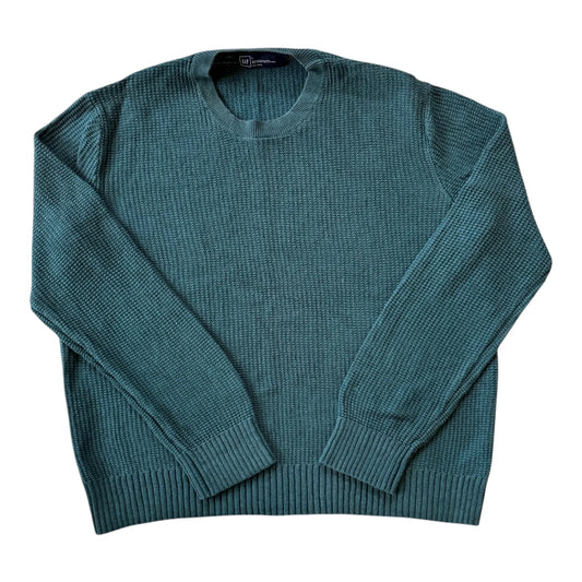 Large Gap Turquoise Knitted Jumper