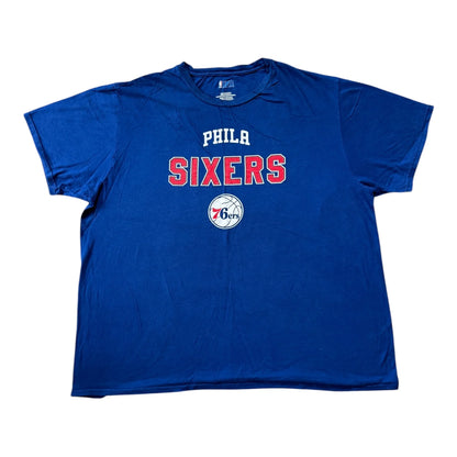 XXL NBA Blue Phila Sixers T-Shirt