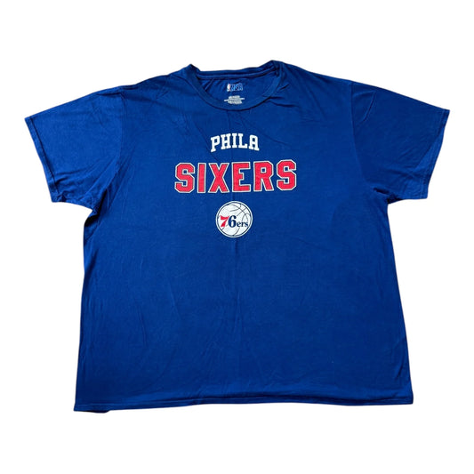 XXL NBA Blue Phila Sixers T-Shirt