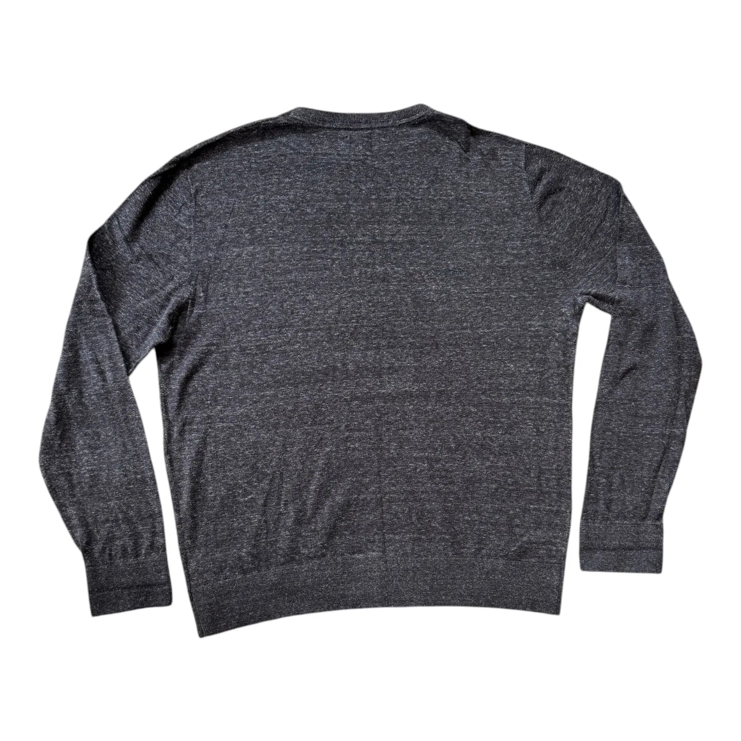 Large Gap Speckled Grey Thin Jumper