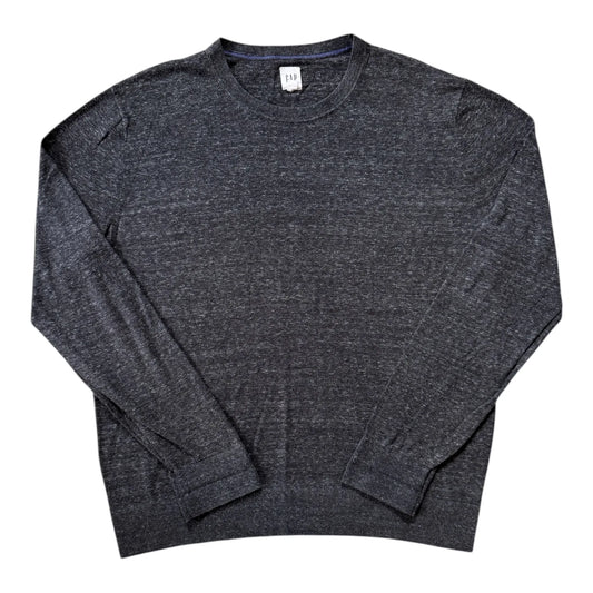Large Gap Speckled Grey Thin Jumper
