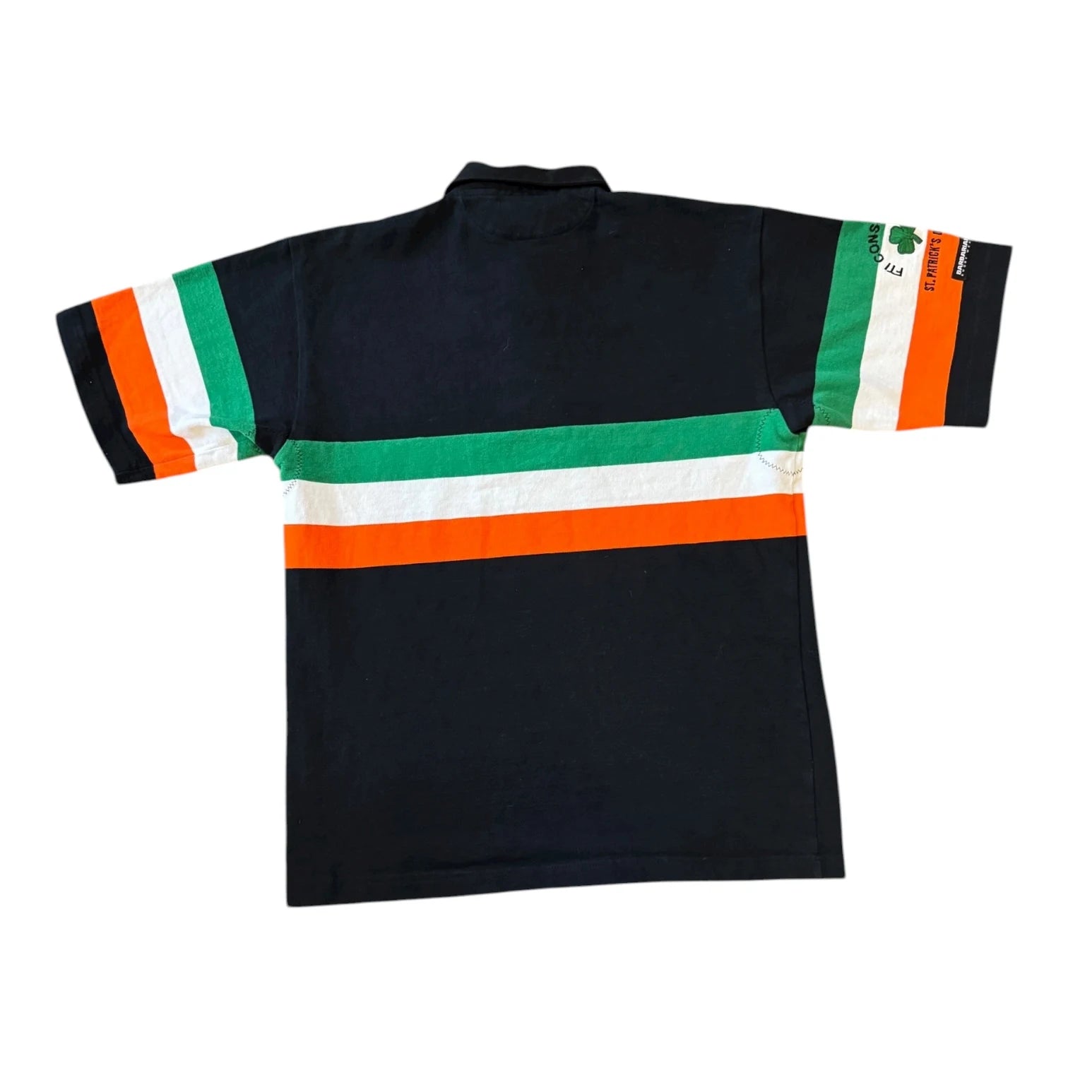 Large Barbarian Black 2008 Ireland Rugby Shirt