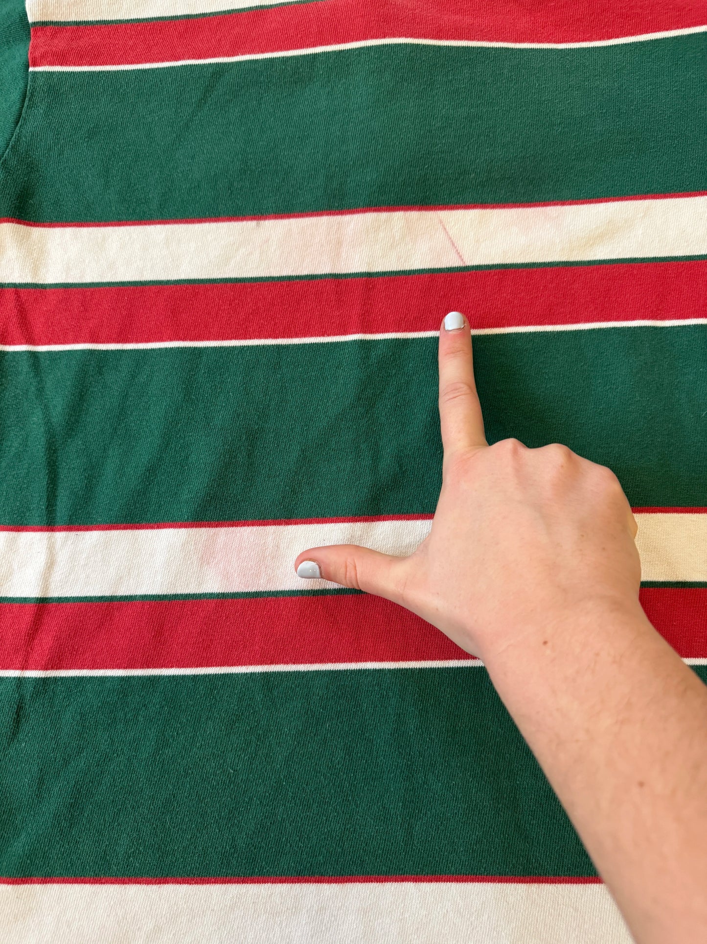 Small Cotton Traders Green Leicester Tigers Rugby Shirt