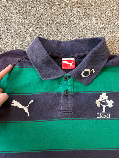 Extra large Puma Green Ireland Rugby Shirt