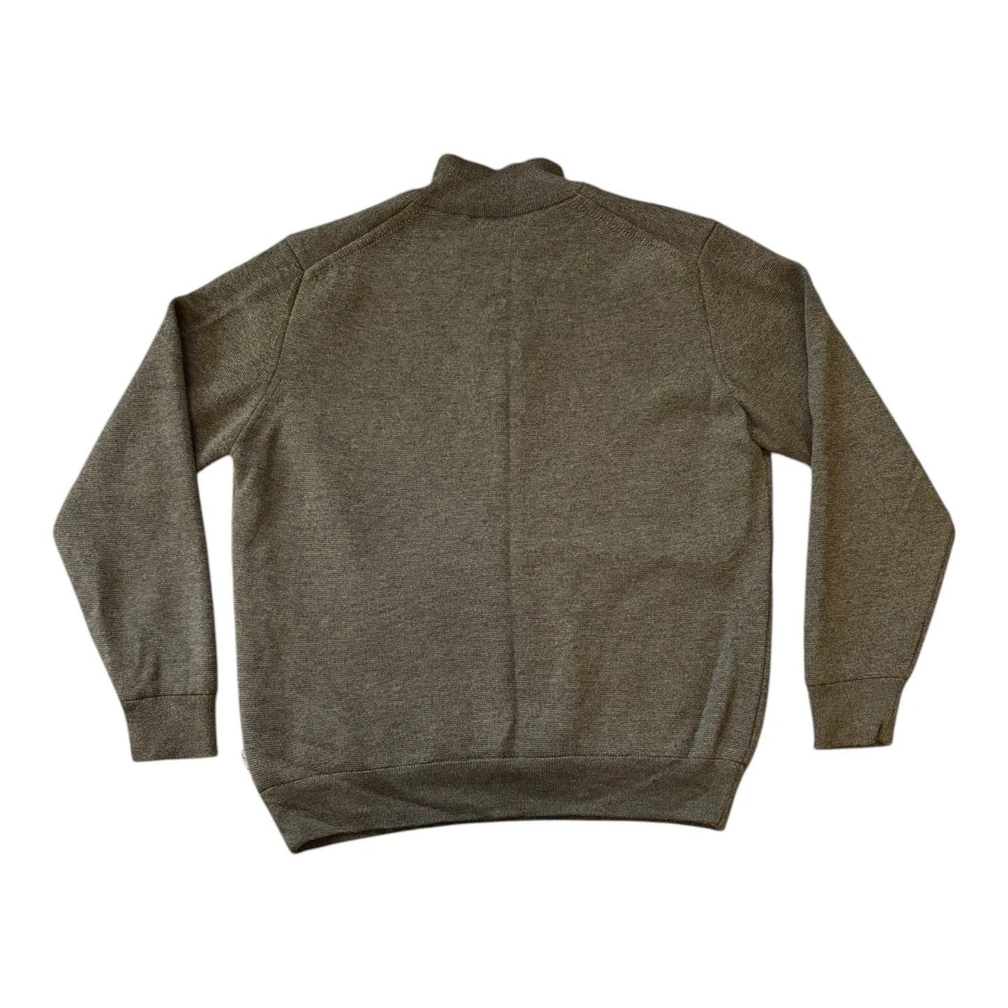 Extra large Barbour Grey Weather Comfort Wool 1/4 Zip