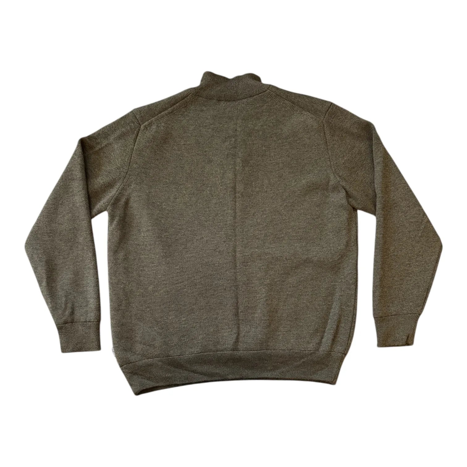 Extra large Barbour Grey Weather Comfort Wool 1/4 Zip