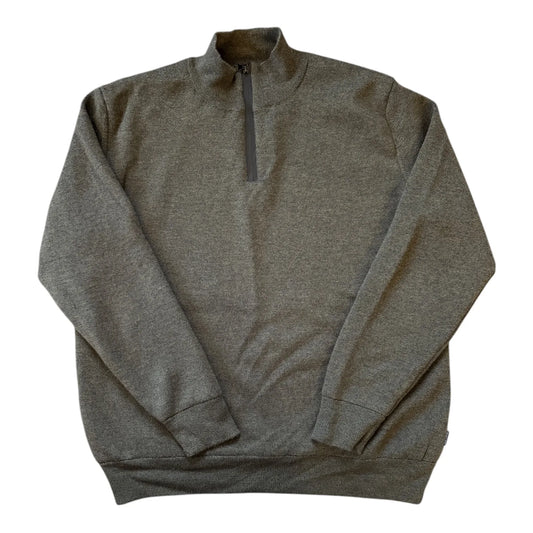 Extra large Barbour Grey Weather Comfort Wool 1/4 Zip