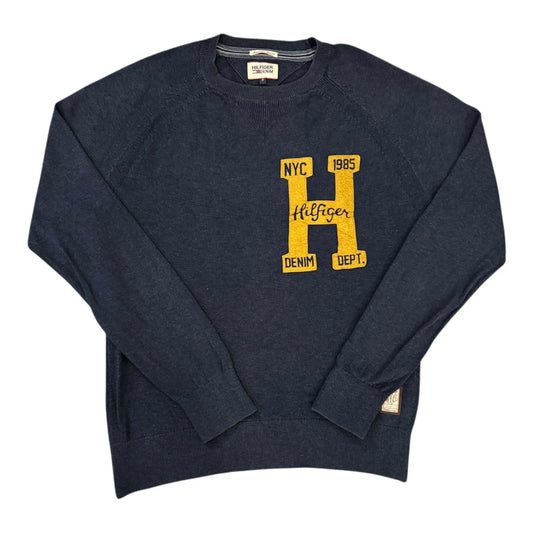 Small Tommy Hilfiger Navy H Jumper