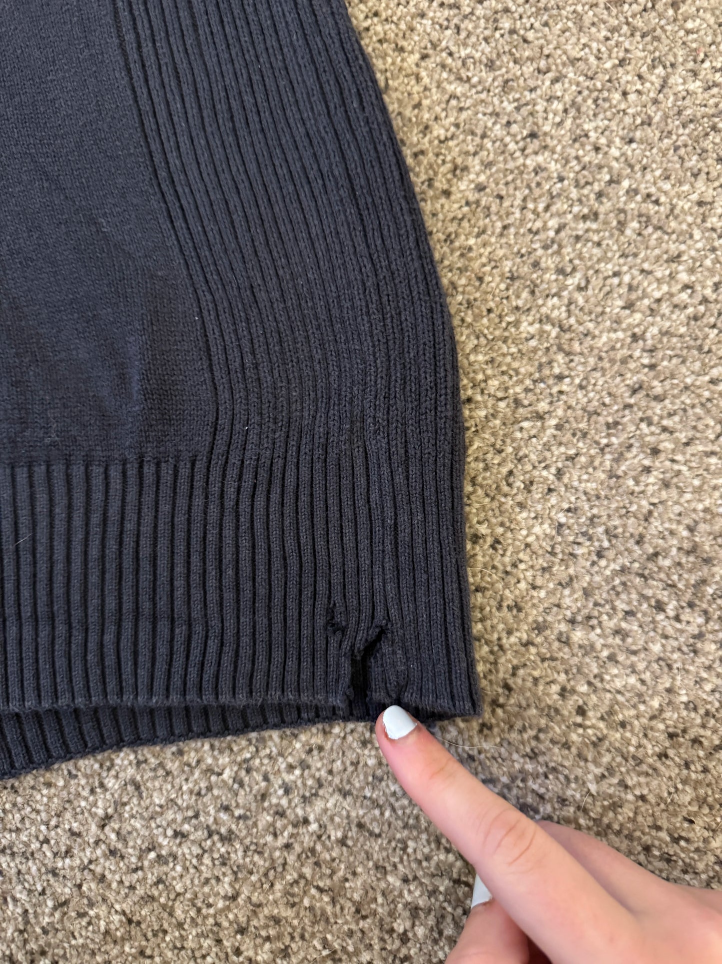 Extra large Timberland Navy 1/4 Zip