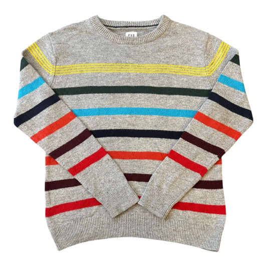 Kids Medium Gap Grey Knitted Jumper