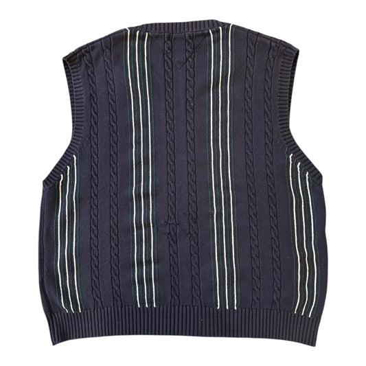 XXL Tommy Hilfiger Navy Knitted Sweater Vest