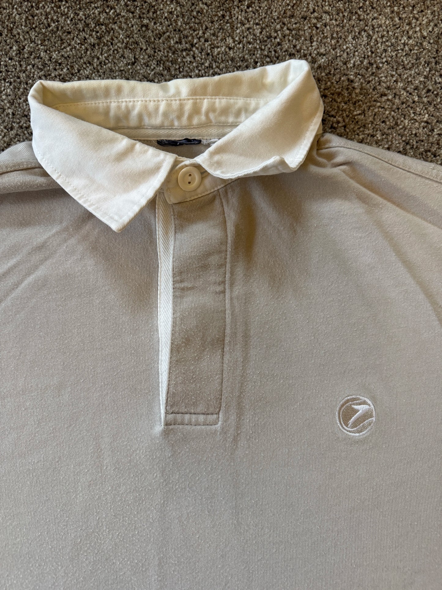 Large Beige Rugby Shirt