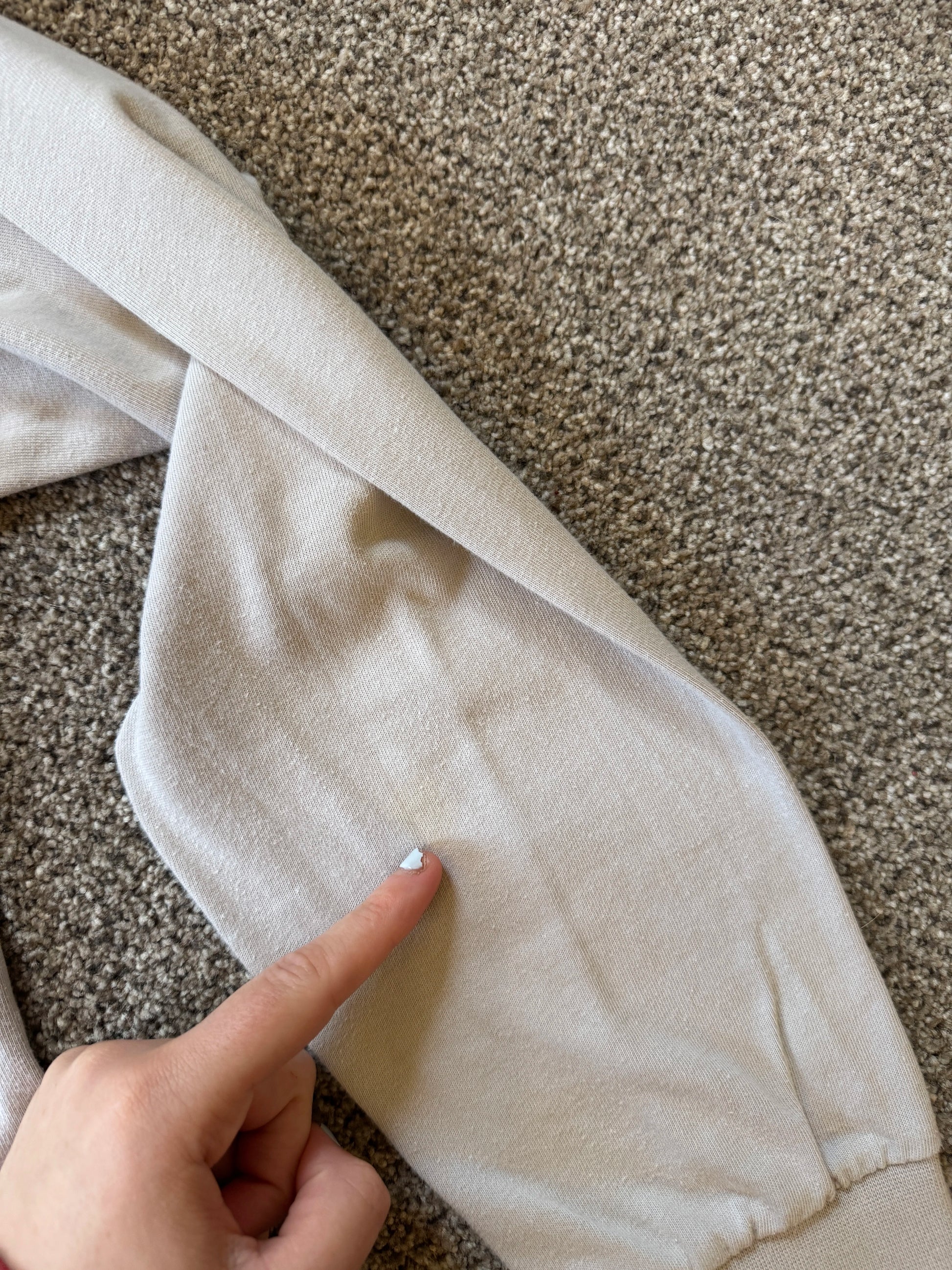 Large Beige Rugby Shirt