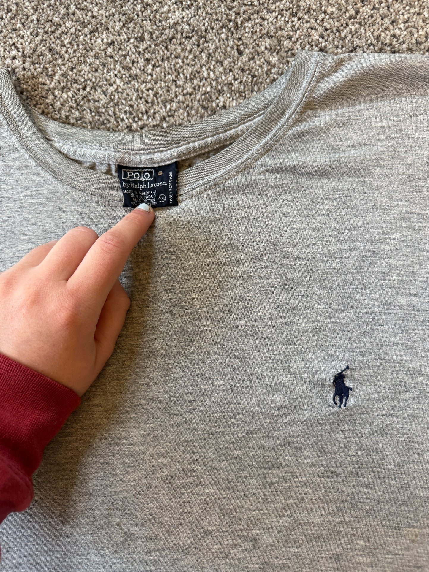 XXL Polo Ralph Lauren Grey T-Shirt