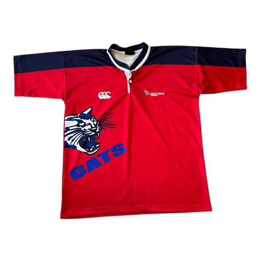 XXL Canterbury Cats 2005 Red Rugby Shirts