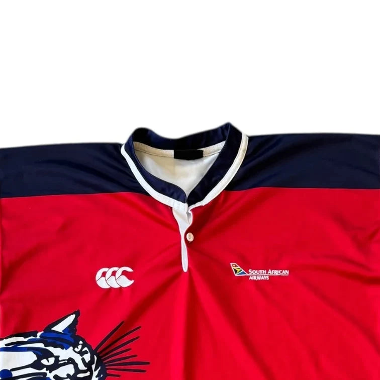 XXL Canterbury Cats 2005 Red Rugby Shirts