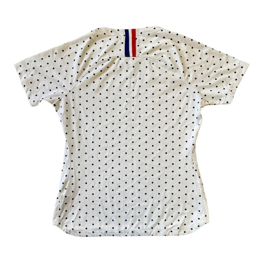 Woman's Medium Nike White France 2019 Rugby Shirt