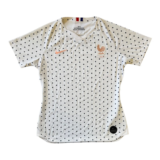 Woman's Medium Nike White France 2019 Rugby Shirt