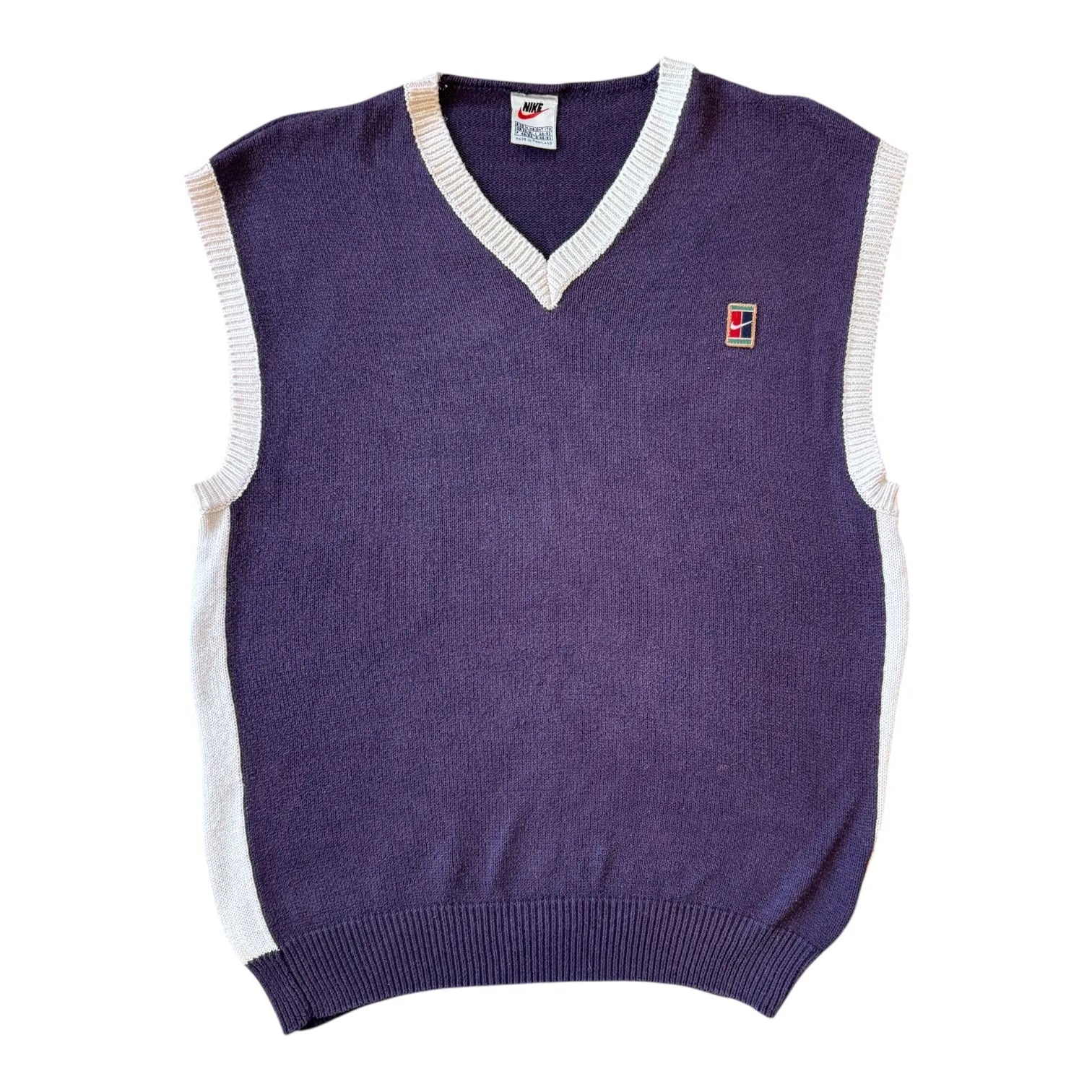 Medium Nike Court 90's Purple Sweater Vest