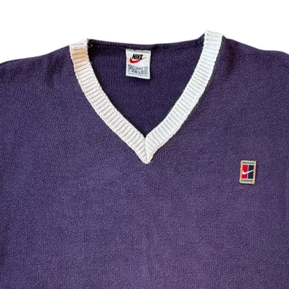 Medium Nike Court 90's Purple Sweater Vest