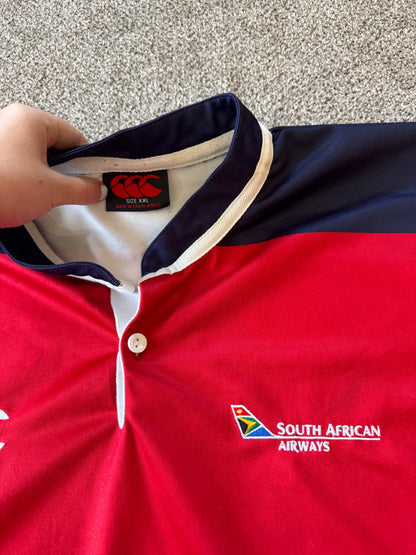 XXL Canterbury Cats 2005 Red Rugby Shirts