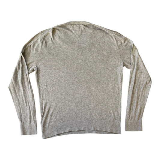 Medium Tommy Hilfiger Grey V-Neck Jumper