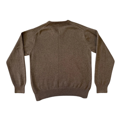 Medium Gant Brown V-Neck Jumper