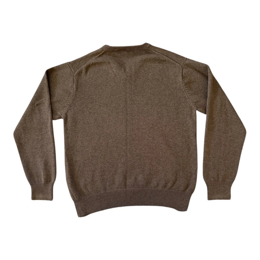 Medium Gant Brown V-Neck Jumper