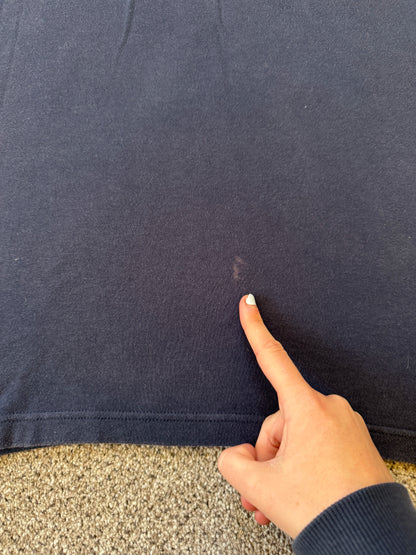 XXL Umbro Navy West Ham Football Polo Shirt