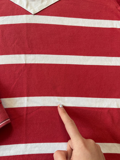 Large Forecast Red Rugby Shirt