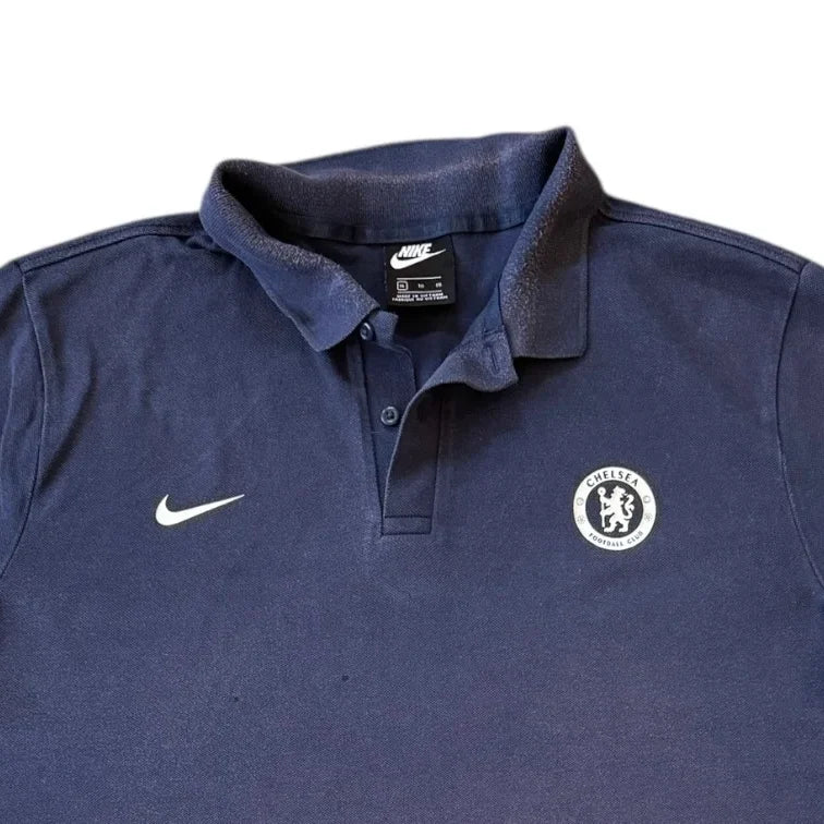 Extra large Nike Navy Chelsea FC Polo Shirt