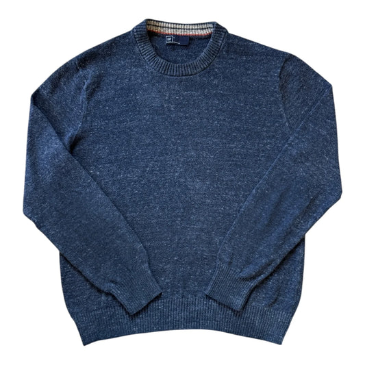 Large Gap Navy Knitted Jumper
