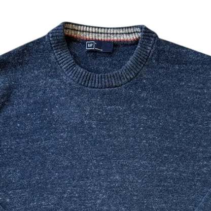 Large Gap Navy Knitted Jumper