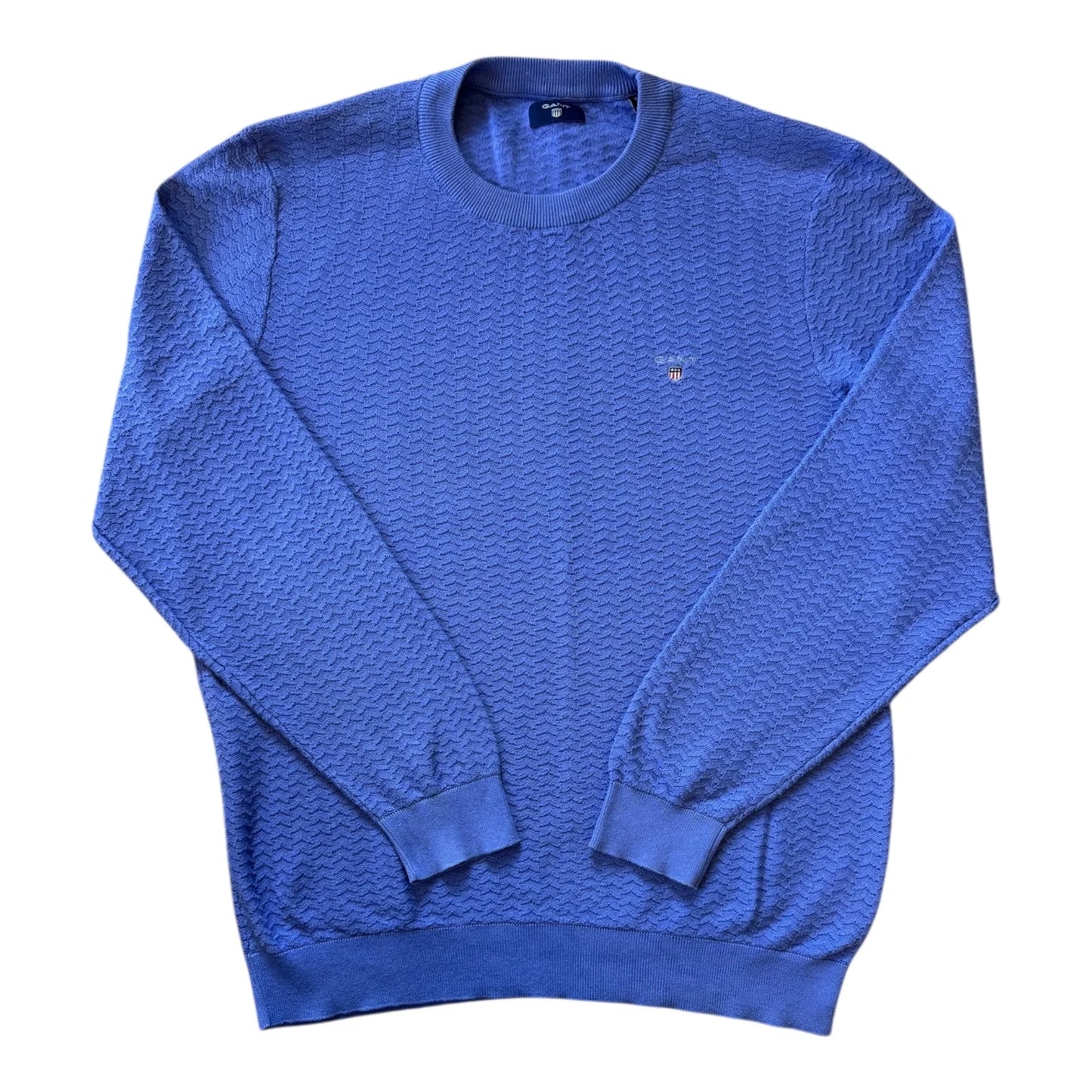 Extra large Gant Blue Knitted Jumper