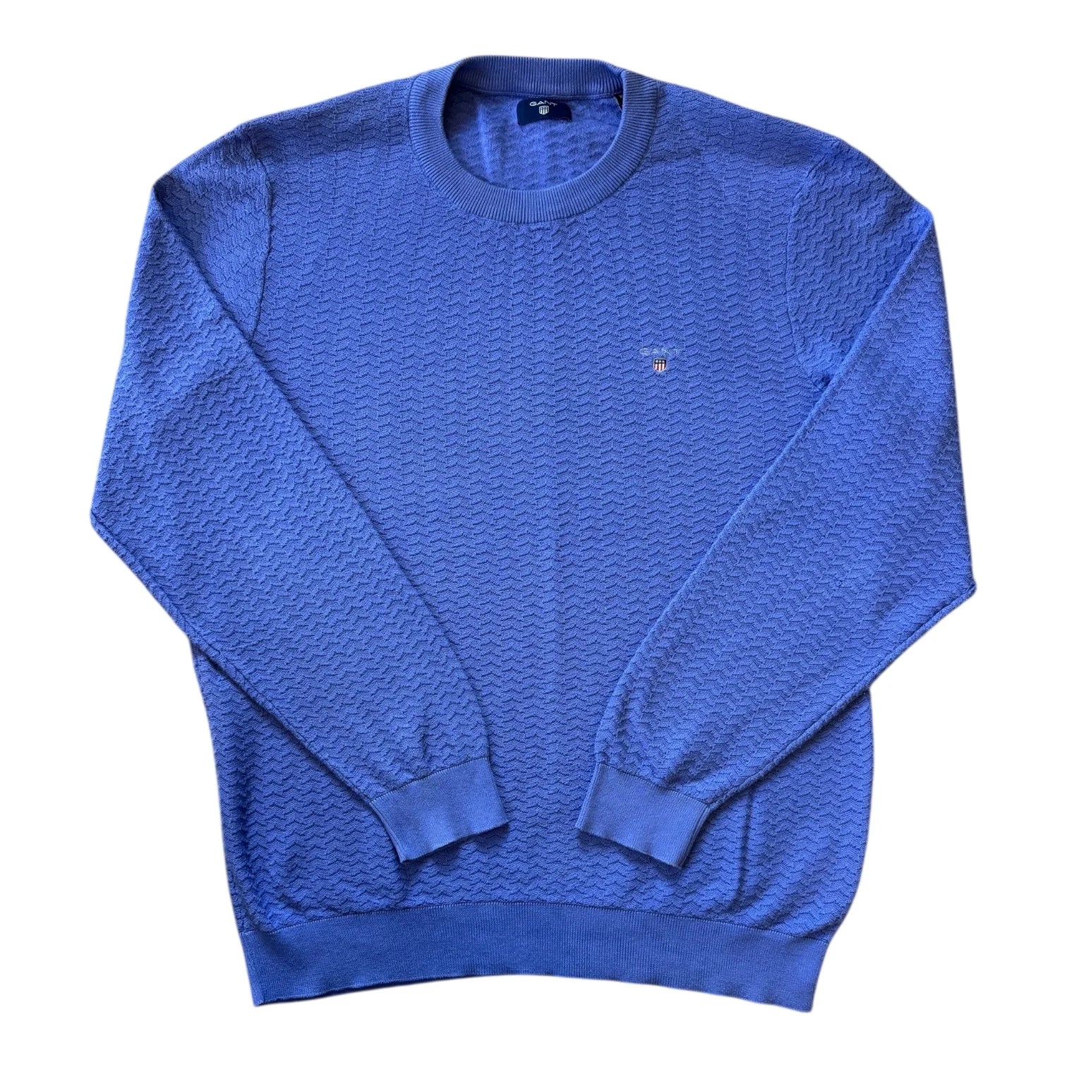 Extra large Gant Blue Knitted Jumper