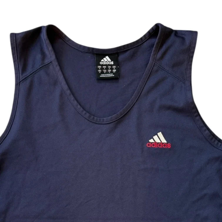 Medium Adidas Navy Sports Vest