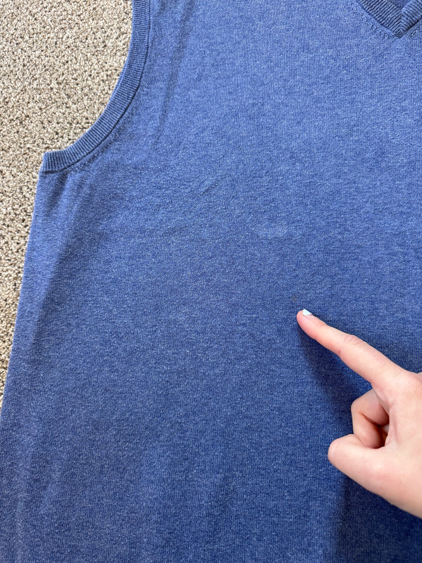 XXL Gant Blue Sweater Vest