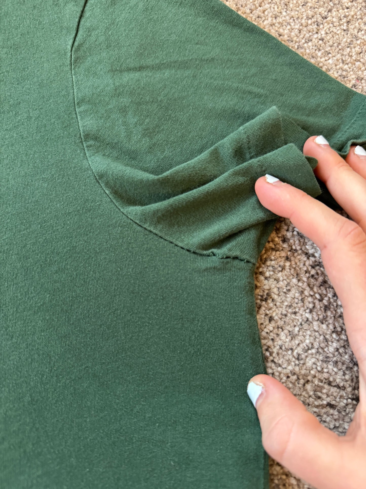 Medium Ralph Lauren Green Canoe Guide T-Shirt