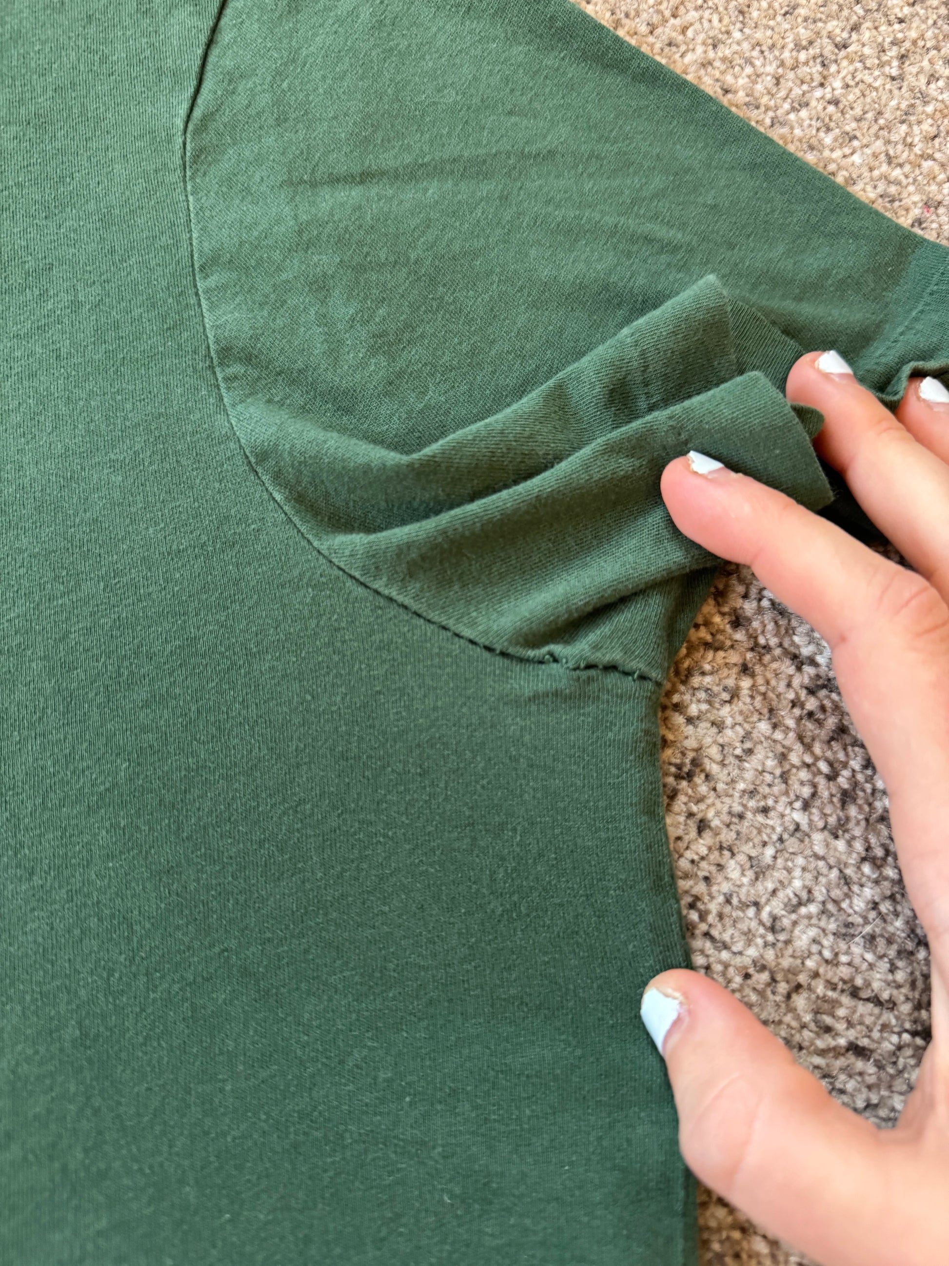 Medium Ralph Lauren Green Canoe Guide T-Shirt