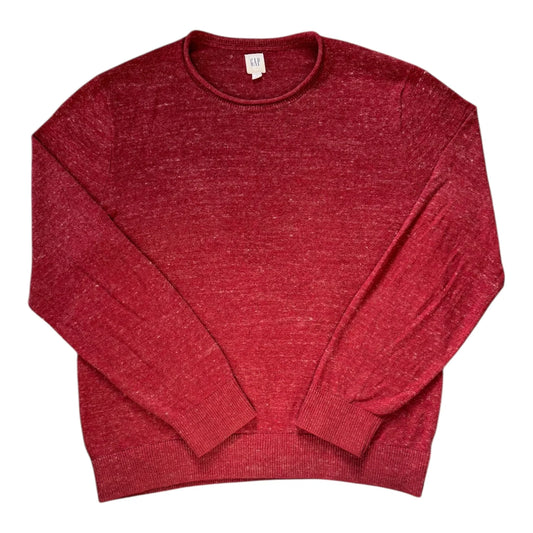 <p>Large Gap Red Thin Jumper</p>