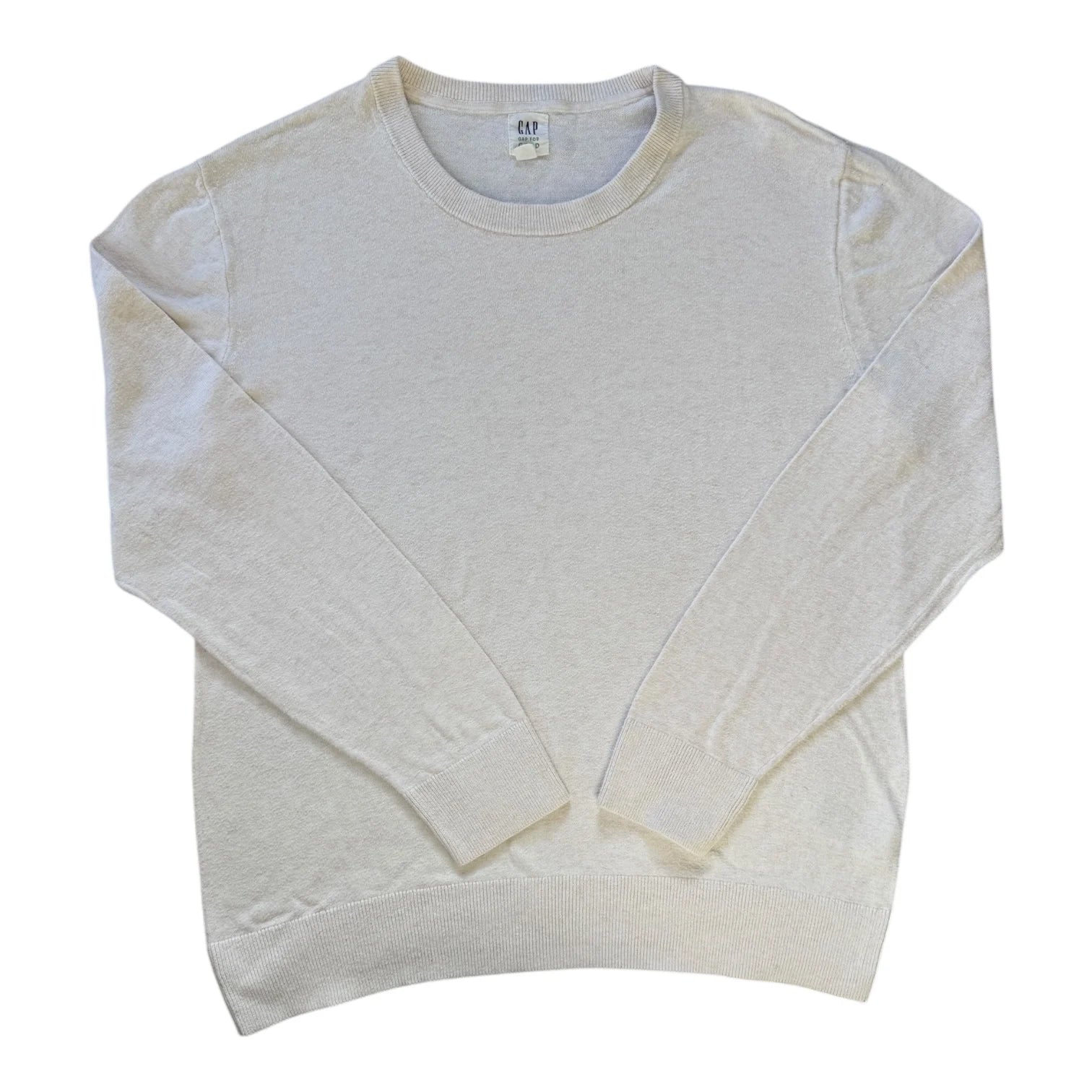 <p>Medium Gap Off-White Red Specked Thin Jumper</p>