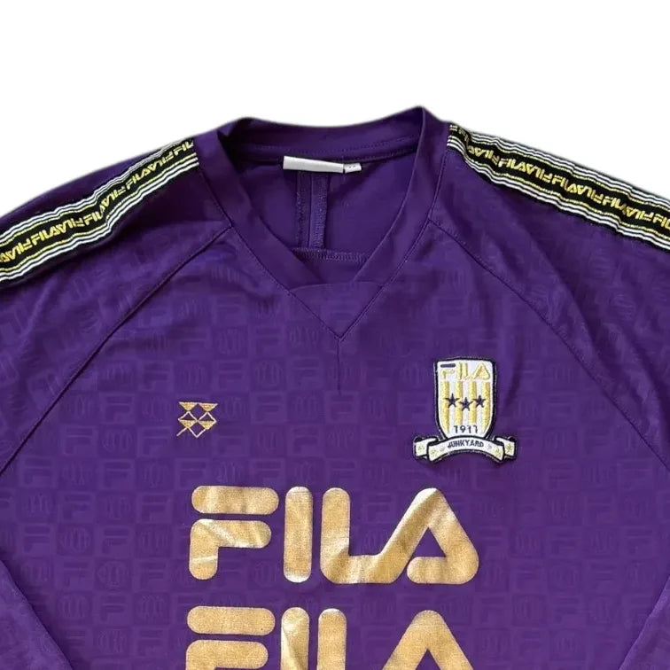 <p>Medium Fila x Junkyard Purple Long Sleeved Sports Top</p>
