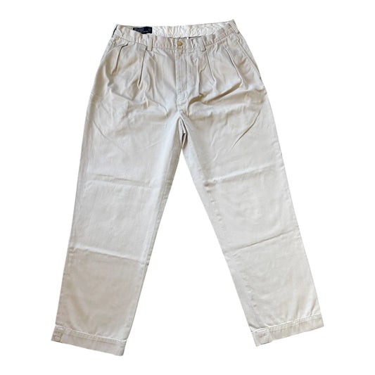 <p>35/30 Ralph Lauren Beige Chino Trousers</p>