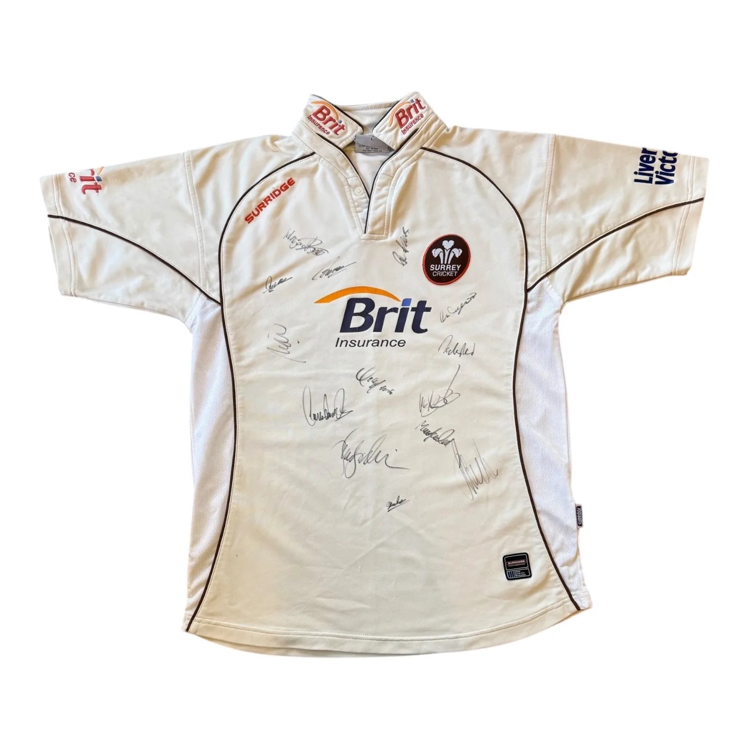Surrey Cricket Signed Shirt
