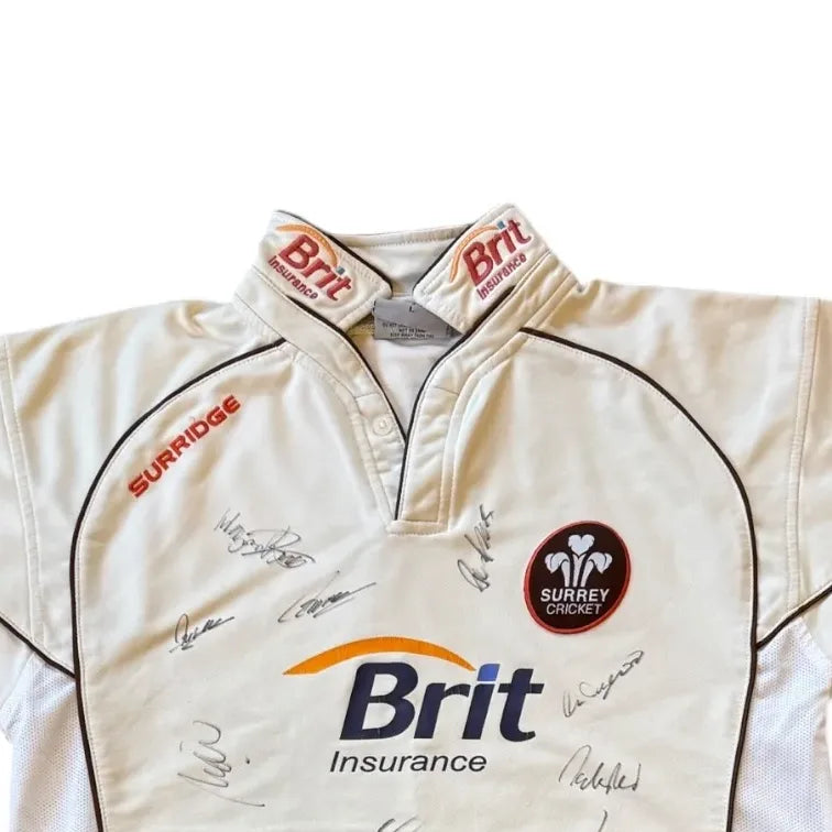 Surrey Cricket Signed Shirt