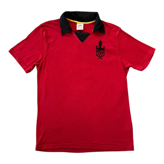 Medium Nike Red Li Long Dragon Polo Shirt