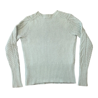 Woman's Medium Gap Green Cable Knit