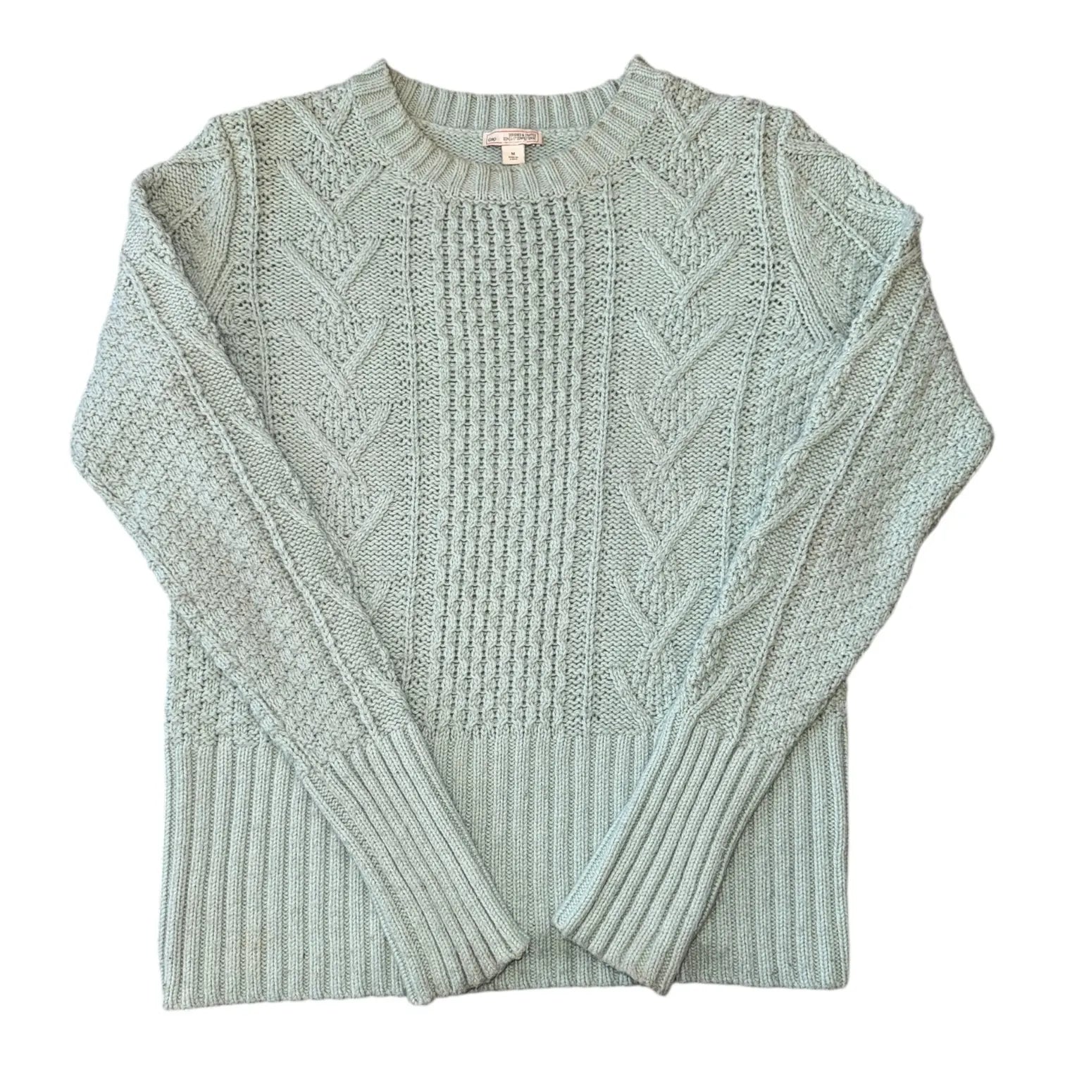 Woman's Medium Gap Green Cable Knit