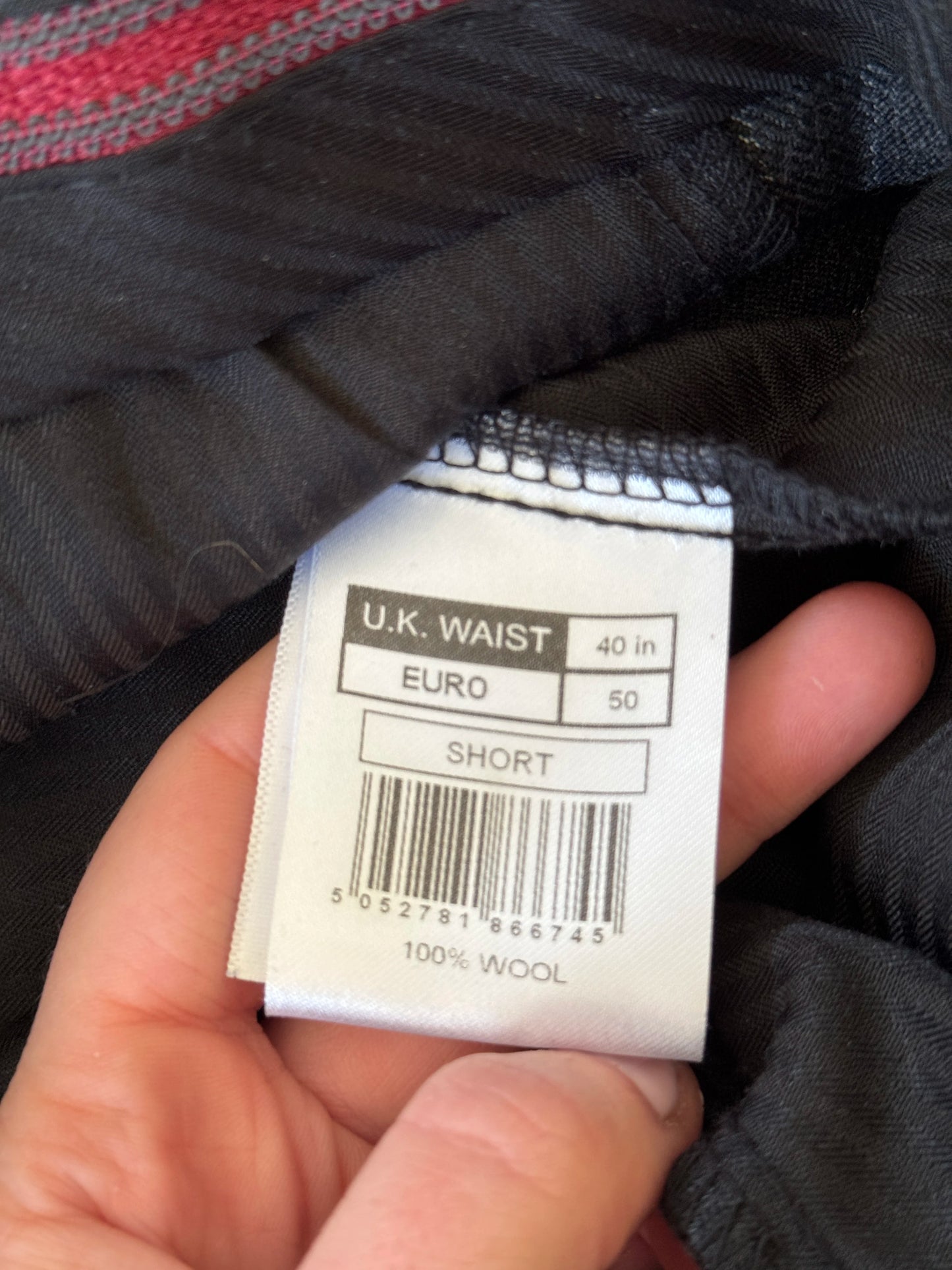 48" Chest/ 40" Trouser Alfred Brown Grey Striped Suit